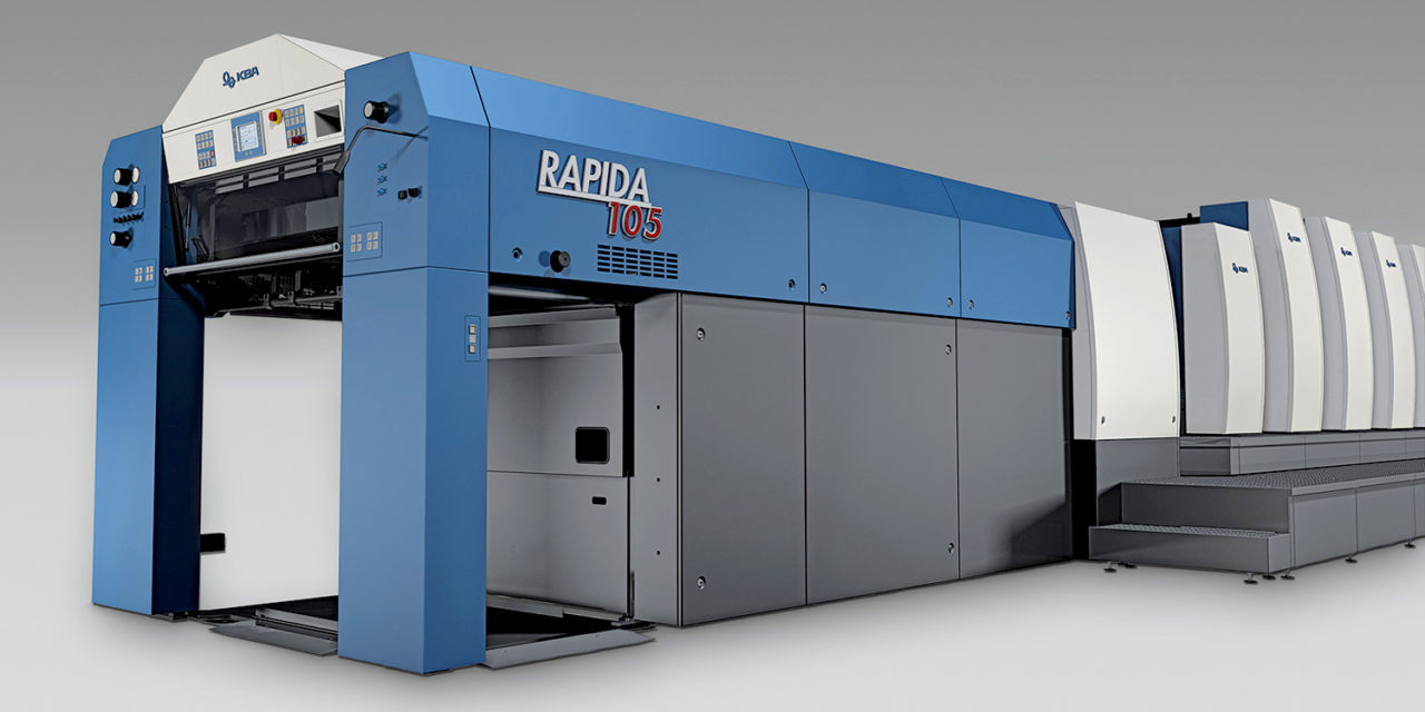 Листовая офсетная печатная машина KBA Rapida 105